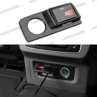 พอร์ต Usb ด้านหลังที่เท้าแขนในรถแต่งที่ปิดแผงสำหรับ Audi Q5 2018 2019 2020 2021 2022ภายใน2023 S สาย Q3 A3 8Y Fy