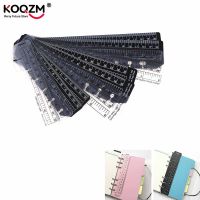 【CC】❍❒  1pc A5/A6/A7 6 Holes Ruler Binder Planner Notebooks Office School Accessories