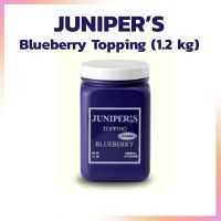 บลูเบอร์รี่ ท็อปปิ้ง ตรา Juniper ขนาด 1.2 กิโลกรัม topping แต่งหน้าเค้ก เบเกอรี่ bakery