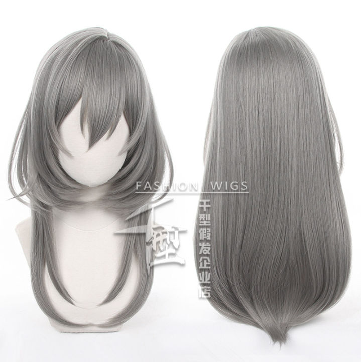 Jecarden Game Honkai Honkai Star Rail Cosplay Trailblazer wanita Wig