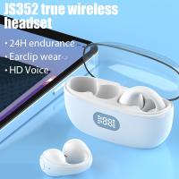 TWS Bone Conduction Headset Wireless Bluetooth Headset Sports Waterproof HiFi Stereo Headset with Mic Noise Reduction Earphones Over The Ear Headphone