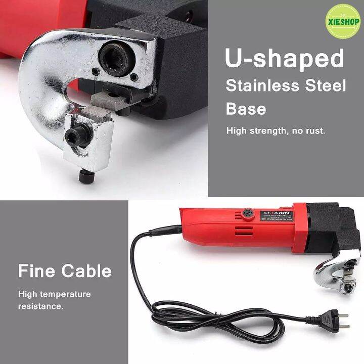 rofessional Electric Sheet Metal Shear Snip Scissor Cutter