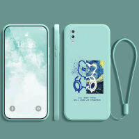 เคส vivo y93 ยางนิ่ม กันกระแทก กันน้ำ กันลื่น ฝาหลัง คลุมเต็มขอบ ไม่เบียด ฟิล์มมือถือ เคสใส่เลนส์ ลายการ์ตูนน่ารัก