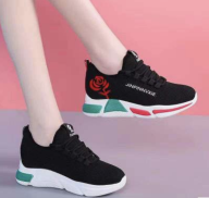 Giày Sneaker nữ hoa hồng thumbnail