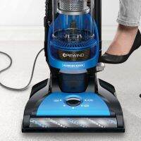 Hoover Elite Rewind บวกเครื่องดูดฝุ่นแบบตรงด้วยสื่อ HEPA ลบปากแข็งขนสัตว์เลี้ยงเครื่องทำความสะอาด
