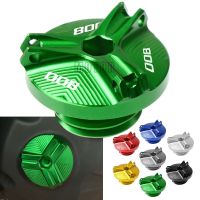 ☞ฝาครอบเครื่องบรรจุน้ำมัน CNC สำหรับ Kawasaki Z800 Z 800 2013-2016 2014 2015อุปกรณ์เสริมรถจักรยานยนต์ฝาปิดถ้วยน้ำมันเครื่องน็อตระบายน้ำ