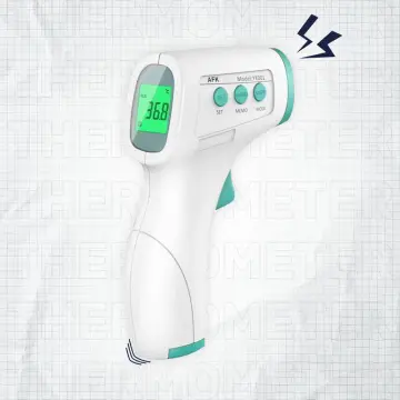 Blue Digital Infrared Thermometer Laser Industrial Temperature Gun  Non-contact With Backlight -50-380cnot For Humansbattery Not Included