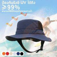 หมวกกีฬาทางน้ำทรง Bucket น้ำหนักเบา มีช่องระบายอากาศ กันรังษี UVA/UVB หมวกเซิร์ฟ หมวกดำน้ำ และกิจกรรมกลางแจ้ง