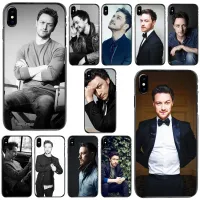 {L electronic shell} สำหรับ iPhone iPhone 11 12 13 14 Pro MAX Mini 5 5S SE 6 6S 7 8 Plus 10 X XR XS Hard เคสโทรศัพท์ James McAvoy X ผู้ชายเซ็กซี่พิมพ์