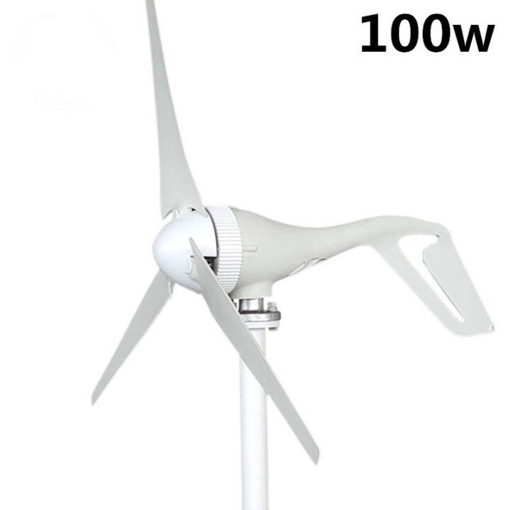 100W wind generator Wind Turbine Motor 3 Blades Wind Power Generator with Charge Controller for