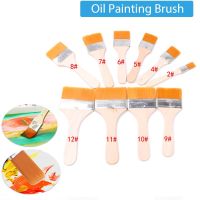 10PCS Paint Brushes with Wooden Handle Paint Brush for Wall And Furniture Paint Paint Brushes Easy To Clean Wooden Cleaning Brus Paint Tools Accessori