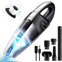 Handheld Vacuums Cordless, USB 120W 6000pa Handheld Vacuum Cleaner with Powerful Suction, Portable Rechargeable Car Vacuum Clean