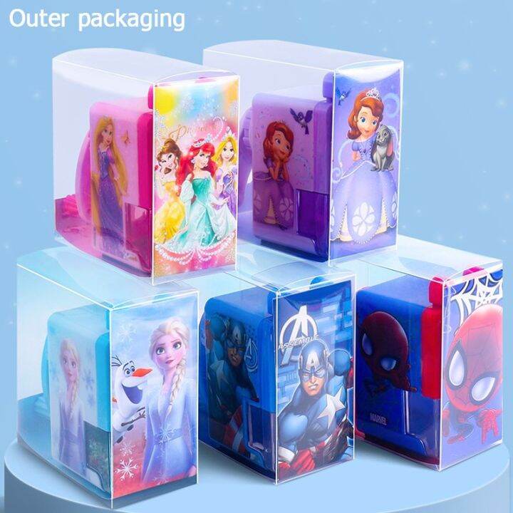 disney-frozen-student-hand-rolling-กบเหลาดินสอโรงเรียน-stationer-prize-เครื่องเขียนกบเหลาดินสอ