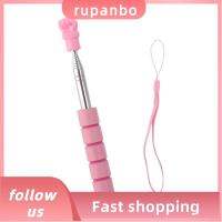 RUPANBO039392692 กล้องส่องทางไกลส่องทางไกล พอยเตอร์ มือถือแบบมือถือ โลหะสำหรับตกแต่ง ตัวชี้การนำเสนอ พรีเซ็นเตอร์พรีเซ็นเตอร์ สีชมพูอมชมพู แท่งชี้สำหรับการสอน พับเก็บได้