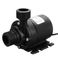 DC 12V24V Water Transfer เครื่องสูบน้ำ Waterproof Water Immersion Pump 5.5 M Brushless Motor For Cooling System Fountains Heater