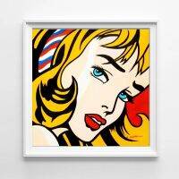 Roy Literno Pop Art ภาพวาดผ้าใบ-ศิลปะนามธรรมสำหรับห้องนั่งเล่น-ภาพผนังศิลปะสี่เหลี่ยม-ตกแต่งบ้าน-ภาพพิมพ์คุณภาพสูง