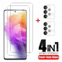 Protective Glass For Samsung Galaxy A73 A52s A53 5G Camera Screen Protector Tempered Glass For Samsung A13 M23 A33 M33 A53 Glass Camera Screen Protect