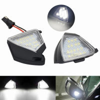 สำหรับ Superb Vw Passat B5.5 B6 Jetta 5 Sharan Golf 5 GTI Rait Eos LED ด้านข้างกระจกมองหลังพื้นโคมไฟ Puddle Light