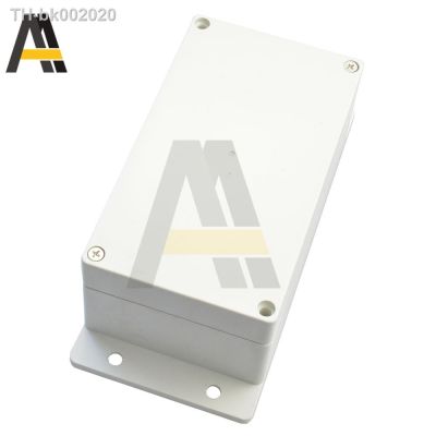 ♈﹉ 158x90x65mm Electrical Waterproof Plastic Junction Case IP66 Terminal Block Box With Flanges Project Enclosures For PCB Outdoor
