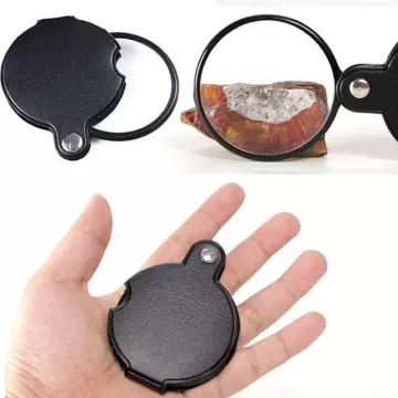 30X Magnifying Glass with UV Light Jewelry Loop with LED Light