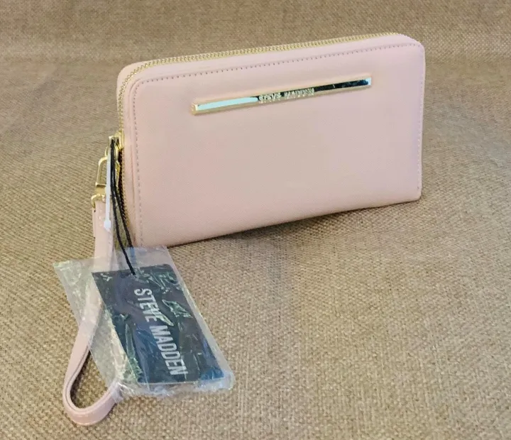 Mecánicamente Respecto a lavar Steve Madden Long Wallet 🌸🌸In blush🌸🌸 Brand new and Imported from VA,  USA | Lazada PH