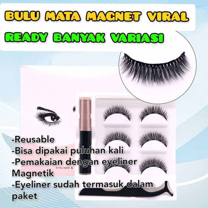 Trend Bulu Mata Magnet – Gantikan Gam Bulu Mata? Trend Bulu Mata Magnet – Gantikan Gam Bulu Mata?
