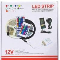 ชุด LED ริบบิ้นกันน้ำ RGB 5050 ยาว5เมตรพร้อมรีโมทควบคุม44ปุ่มกด