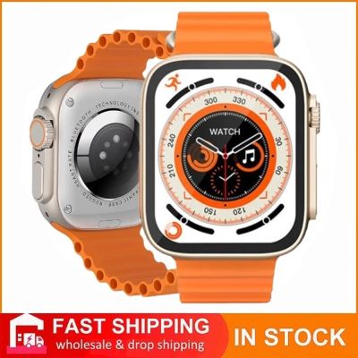 ZZOOI Smart Watch Ultra Series 8 NFC Smartwatch Wireless Charging Bluetooth Call Men Women Fitness Bracelet HD Screen for Apple Xiaomi