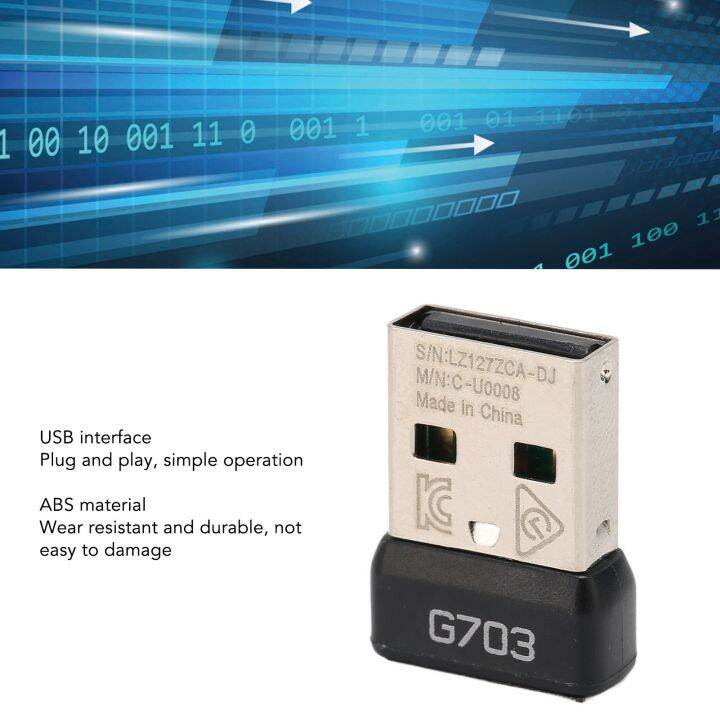 ตัวรับเมาส์สำรองสำหรับเมาส์ไร้สายมีเสถียรภาพในตัวรับสัญญาณเมาส์-usb