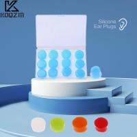 8/12PCS Silicone Ear Plugs Noise Reduction Sleep Anti Canceling Sound Insulation Earplug Protection Sleeping Reusable Ear Plugs Ear Protection