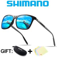 Shimano แว่นตาตกปลาโพลาไรซ์สำหรับผู้ชายผู้หญิง,แว่นตากันแดดโพลาไรซ์สำหรับเล่นกีฬากลางแจ้งแว่นตาสำหรับเข้าค่ายปีนเขาขับรถแว่นกันแดด UV400 Christmas Gift