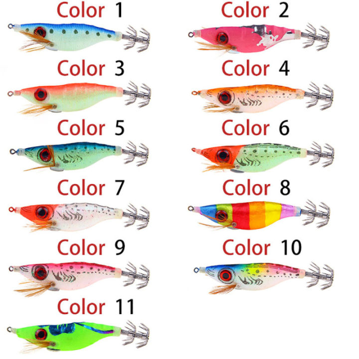 เหยื่อตกปลาเรืองแสง-zp-9-2k-10cm-พร้อมตะขอสองชั้นอุปกรณ์ตกปลาตะขอตกปลาสีสันพรีเมี่ยม