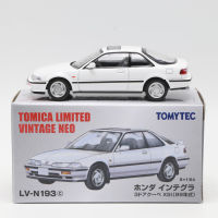 1:64 Tomytec Tomica TLV N193C D ฮอนด้า Integra XSi JDM จำลองล้อแม็กแบบคงที่รถรุ่นของเล่นของขวัญ