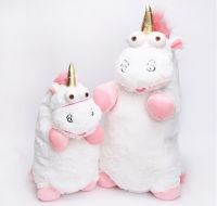 【YF】 56cm 40cm 18cm 15cm Fluffy Unicorn Plush Toy Soft Stuffed Animal Dolls Juguetes de Peluches Bebe