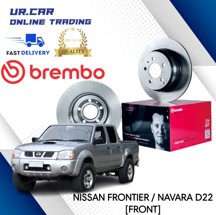 BREMBO NISSAN FRONTIER / NAVARA D22 DISC BRAKE ROTOR FRONT (DEPAN) 100