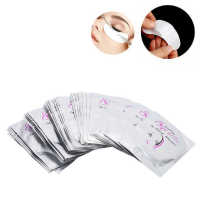 50Pcs Eyelash Pads Gel Lash Pads Under Eye Hydrogel Eye Pads Lint ฟรีสำหรับ Eyelashes Extension Lash Pads