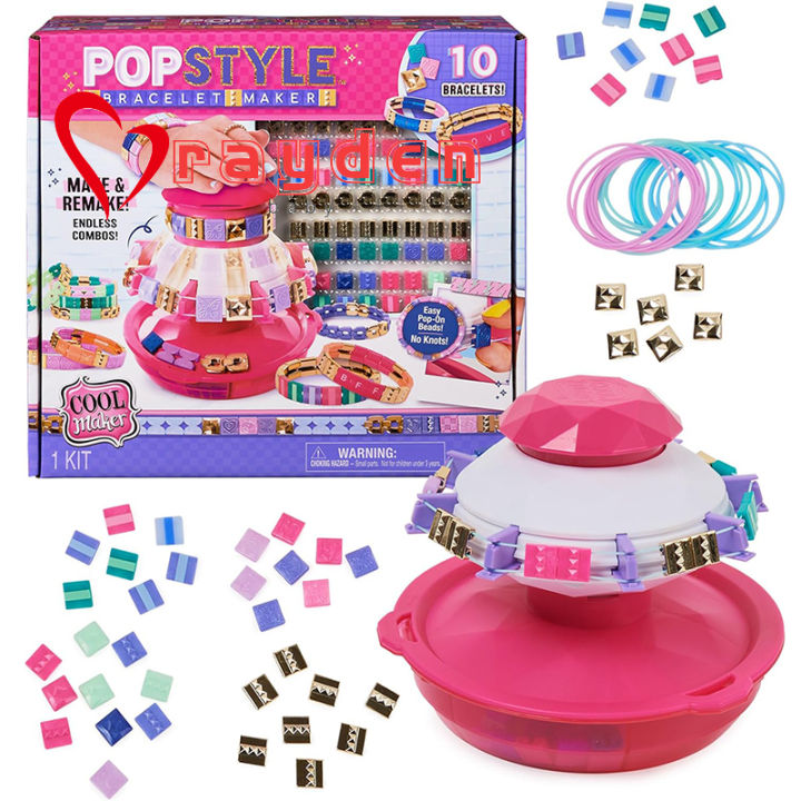Bracelet Making Kit Pink Box | Toys \ Beauty Sets |-sieuthinhanong.vn