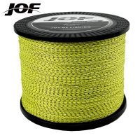 {HUYE Outdoor Store} JOF X8เห็นสายการประมง1000เมตร500เมตร300เมตร100เมตร8เส้นถัก M Ultifilament PE 18 -96LB