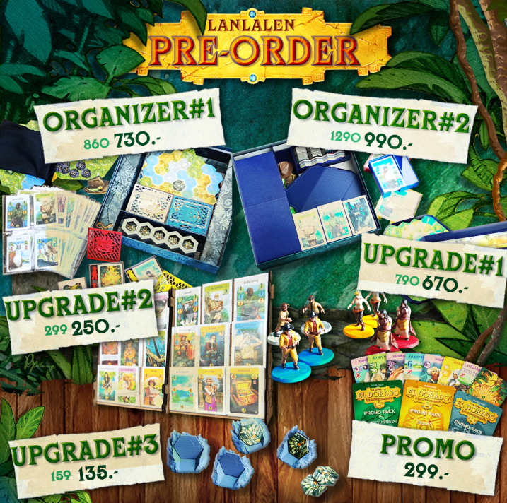 [PreOrder] The Quest for El Dorado Promo Pack / Upgrade / Insert