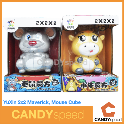 Yuxin 2x2 Cow, Mouse Cube