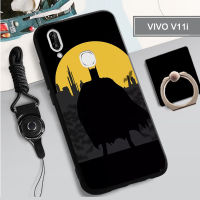 V11i เคสสำหรับ VIVO แบบนิ่ม/เคสโทรศัพท์ Z3i คลุมทั้งหมด2022ใหม่ป้องกันการตกป้องกันรอยขีดข่วนฝามีที่ถือวงแหวนและเชือก