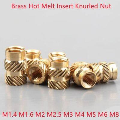 【CW】 10-100pcs M1.4 M1.6 M2.5 M4 M5 Hot Melt Insert Knurled Thread Molding Twill Injection