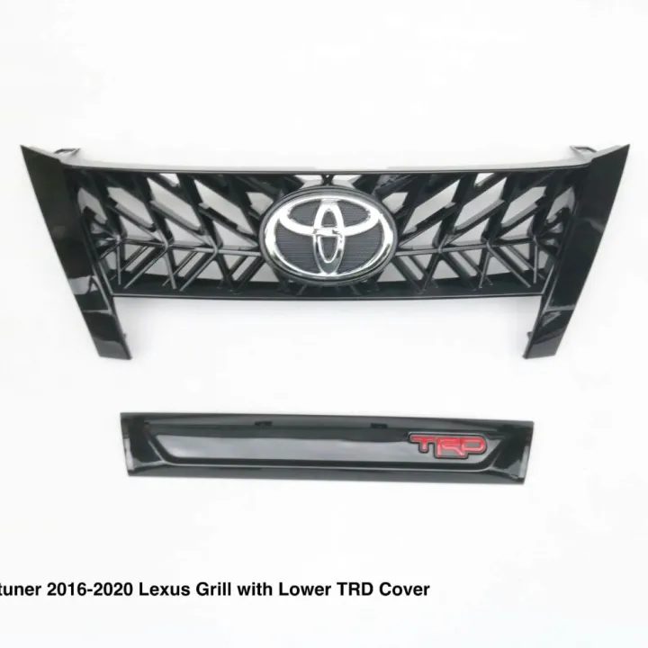 Lexus Grill with Lower TRD cover for Toyota Fortuner 2016 to 2020