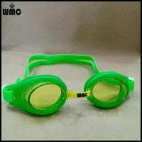 WMC แว่นตา ว่ายน้ำ แฟชั่น สำหรับเด็ก สีเขียว Swimming goggles รุ่น WS4-7GA104-GRF