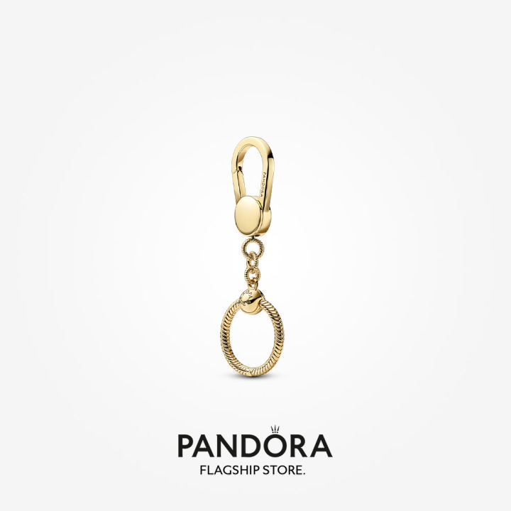 Pandora Moments Small Bag Charm Holder, Gold plated