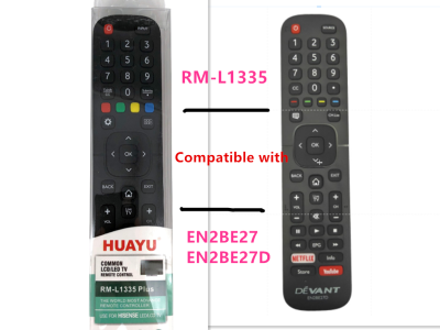 Hisense smart tv remote control Replacement RM-L1335 Can work EN2BE27 for Hisense TV Remote control EN2BE27 Fernbedienung