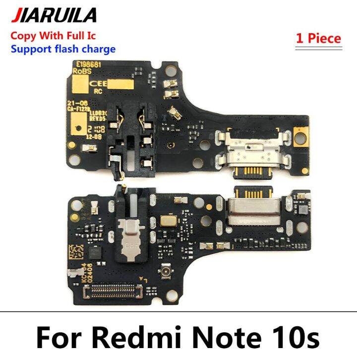 usb-ใหม่ชาร์จพอร์ตตัวเชื่อมต่อบอร์ดเฟล็กซ์เหมาะสำหรับ-xiaomi-redmi-note-10-note10-pro-10s-11-pro-4g-5g-โมดูลไมโครโฟน