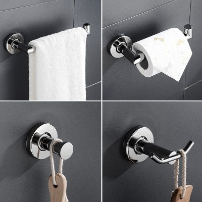 【jw】❇  Banheiro 4 pçs aço inoxidável polonês conjunto de ferragens acessórios suporte papel higiênico robe gancho barra toalha
