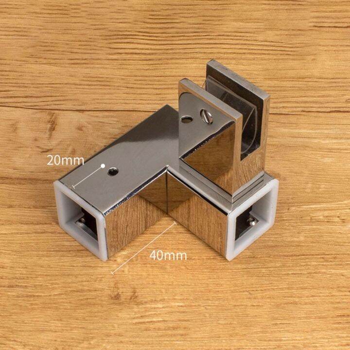 ss304-for-25mm-bathroom-square-tube-stainless-steel-connecting-glass-hanging-clip-90-135-degree-straight-corner-flange-seat