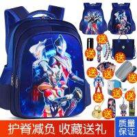 【Hot Sale】 school students schoolbag boy cartoon superman 1-3 grade 2 waterproof burden reduction kindergarten big class preschool backpack